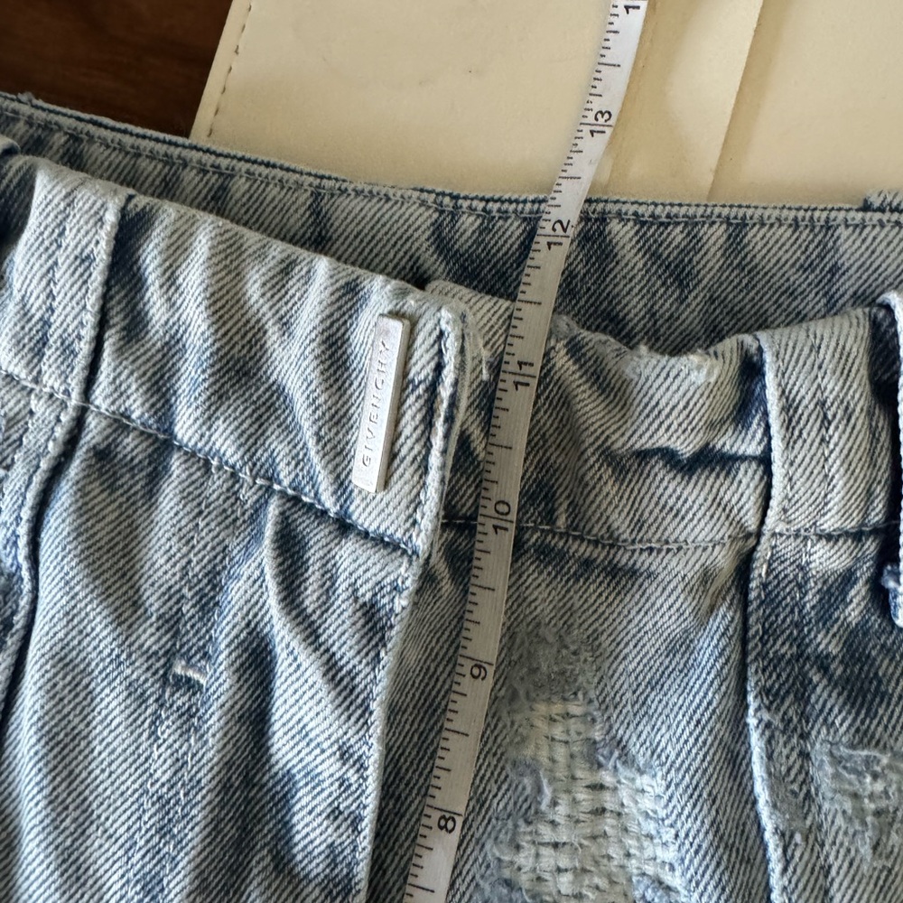 Givenchy Denim Cargo Bermuda Shorts 30 - Picture 11 of 15